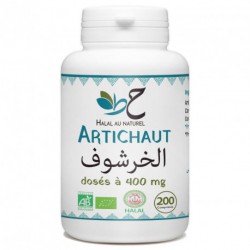 Artichaut Halal Bio 400mg - 200 comprimés