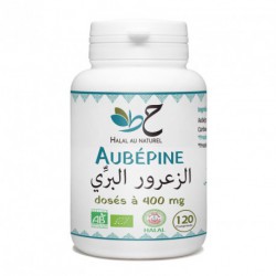 Aubépine Halal Bio - 400mg - 120 comprimés